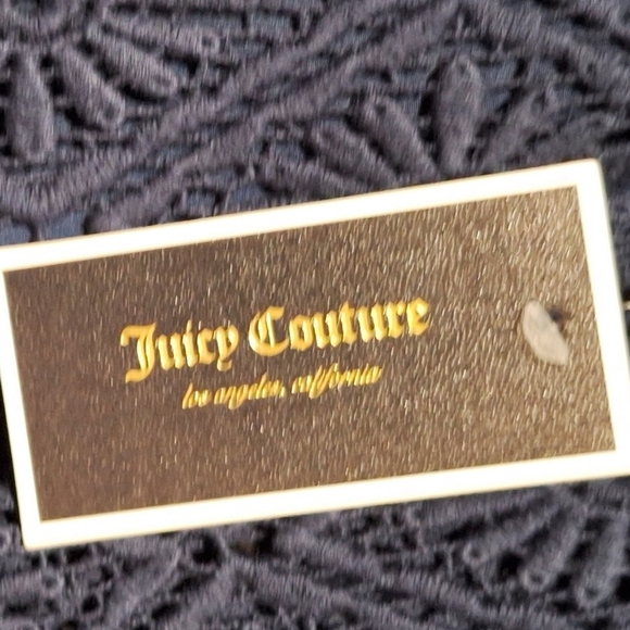Juicy Couture Blue Crew Nec with Textured Knit - Picture 4 of 5